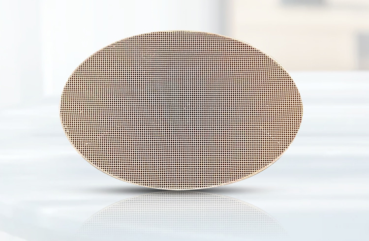DOC honeycomb ceramic for car