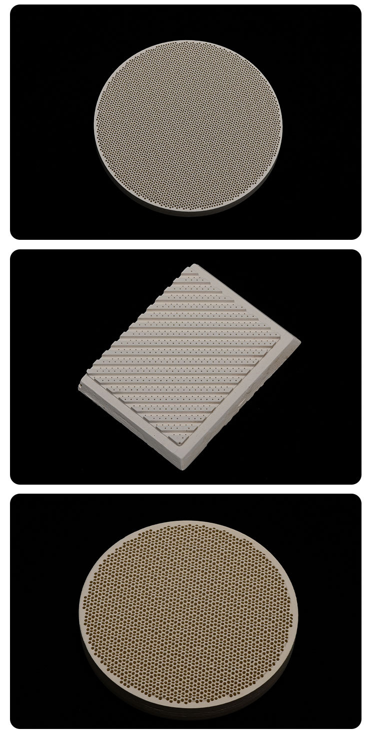 132*92*13mm Far Infrared Cordierite Honeycomb Ceramic
