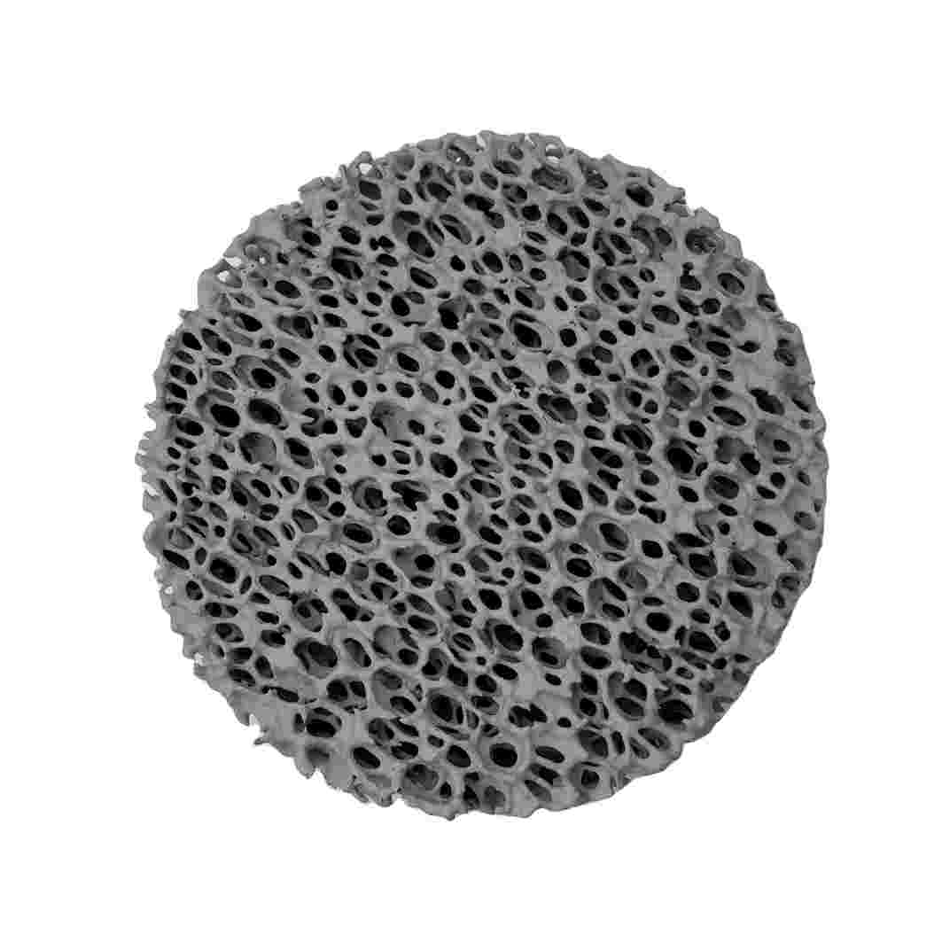 Silicon carbide foam ceramic filter