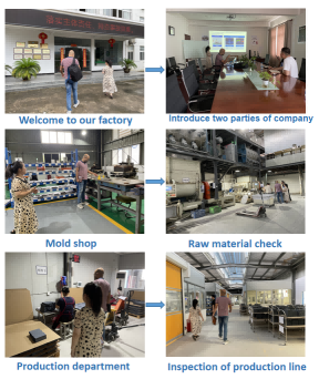 Zhongci company was visited by the customer from India